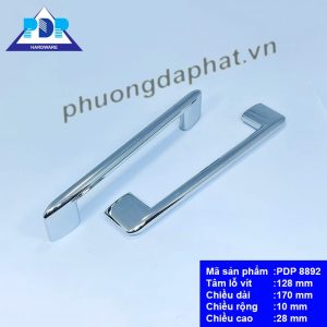 Tay Nắm Tủ hiện đại đồng màu crom bóng