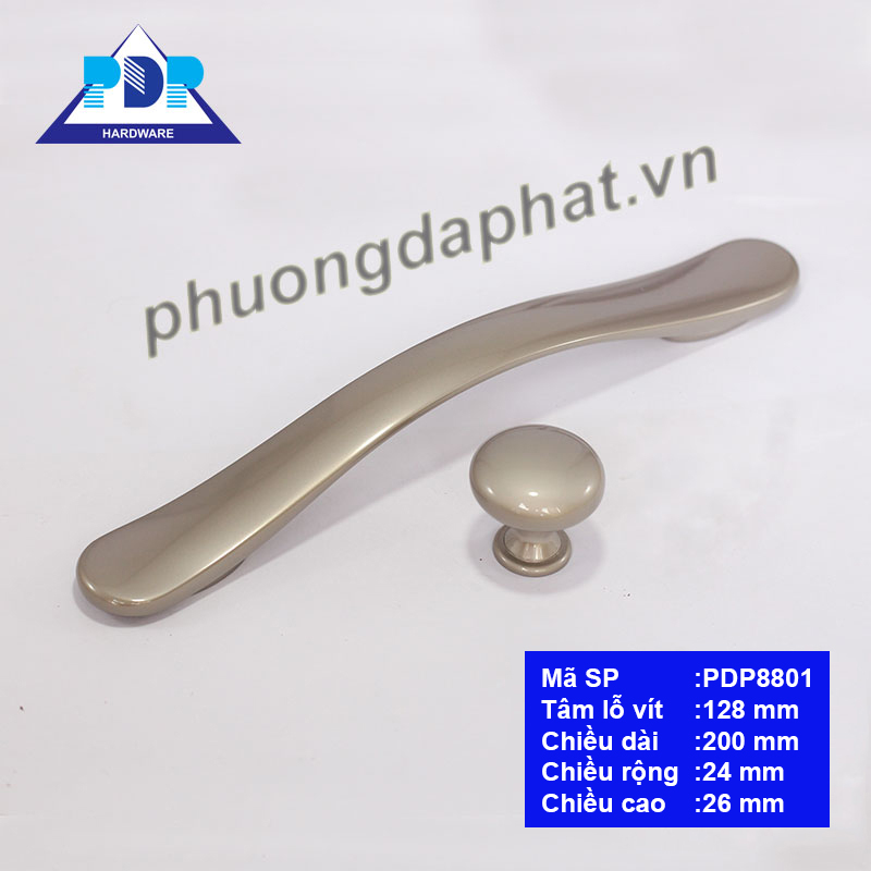 Tay Nắm Tủ Hiện Đại với nét cong tinh tế được bo tròn tạo cảm giác mỏng manh duyên dáng nhưng vô cùng chắc chắn