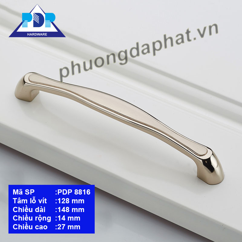 Tay Nắm Tủ với màu sắc của bạc xước ở thân