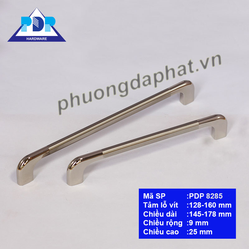 Tay Nắm Tủ mang màu sắc của niken xước ở thân