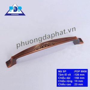 Tay Nắm Tủ Hợp Kim Kẽm với kiểu dáng tân cổ điển thanh lịch
