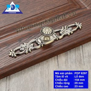Tay nắm tủ bếp đẹp màu rêu bóng PDP8297