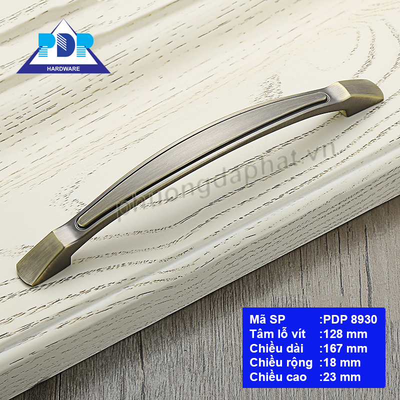 Tay Nắm Tủ Hợp Kim Kẽm rất ấn tượng qua những đường cong tinh tế