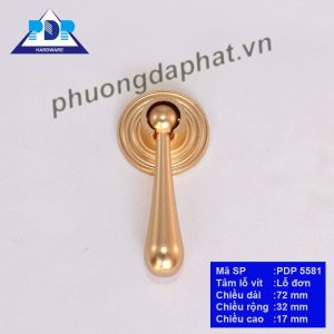 Tay Nắm Tủ Hợp Kim Kẽm có chi tiết đẹp mắt được chế tác công phu với những đường cong bắt mắt
