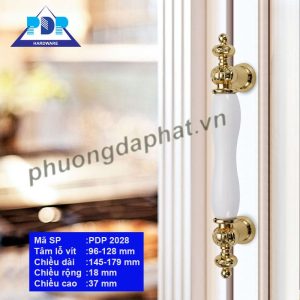 Tay Nắm Tủ Phong Cách Bắc Âu rất quyến rũ qua những đường cong tinh tế cùng màu vàng bóng và trắng tinh khôi mang lại sự sang trọng và đẳng cấp cho nội thất