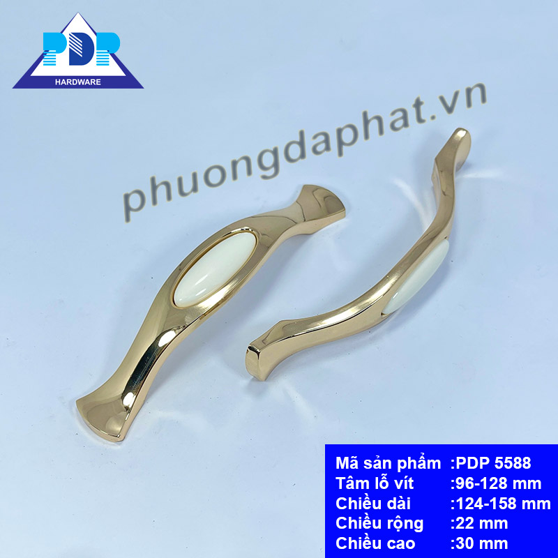 Tay Nắm Tủ Phong Cách Châu Âu rất lãng mạn với màu trắng ngây thơ và vàng sang trọng