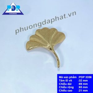 Tay Nắm Tủ Phong Cách Châu Âu  duyên dáng với thiết kế hình chiếc lá tạo nên mọi nguồn cảm hứng cho nội thất gỗ