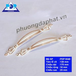 Tay Nắm Tủ với hai màu trắng vàng