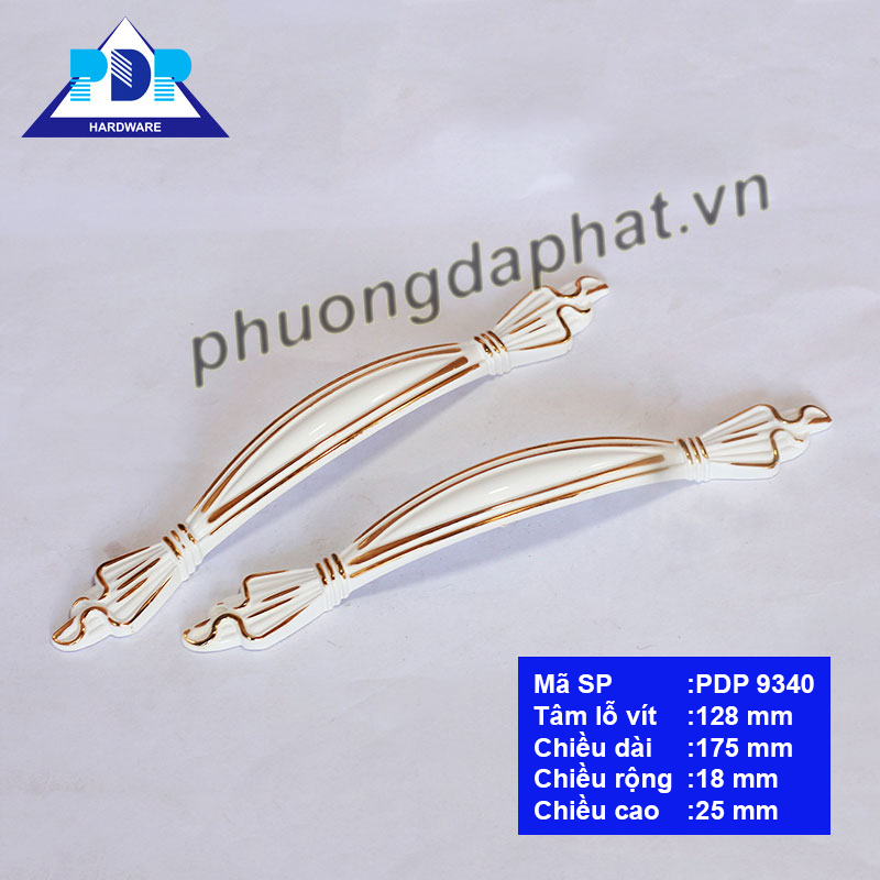 Tay Nắm Tủ với hai màu trắng vàng