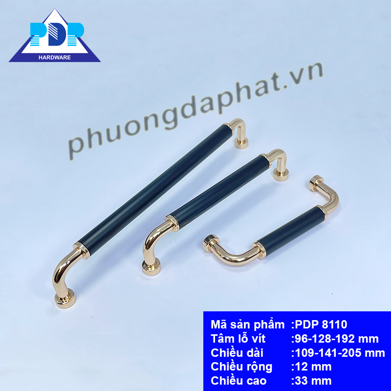 Tay Nắm Tủ Phong Cách Hiện Đại rất ấn tượng về diện mạo với màu đen hiện đại ngay trung tâm tay tủ