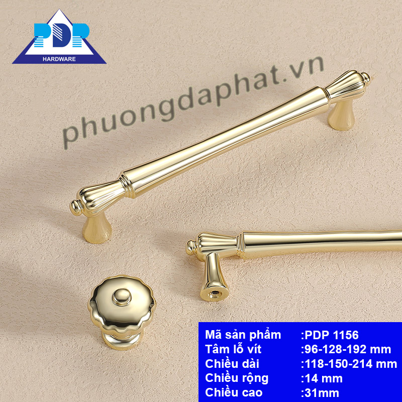 Tay Nắm Tủ Tân Cổ Điển có chi tiết đẹp mắt được chế tác công phu với những đường cong bắt mắt