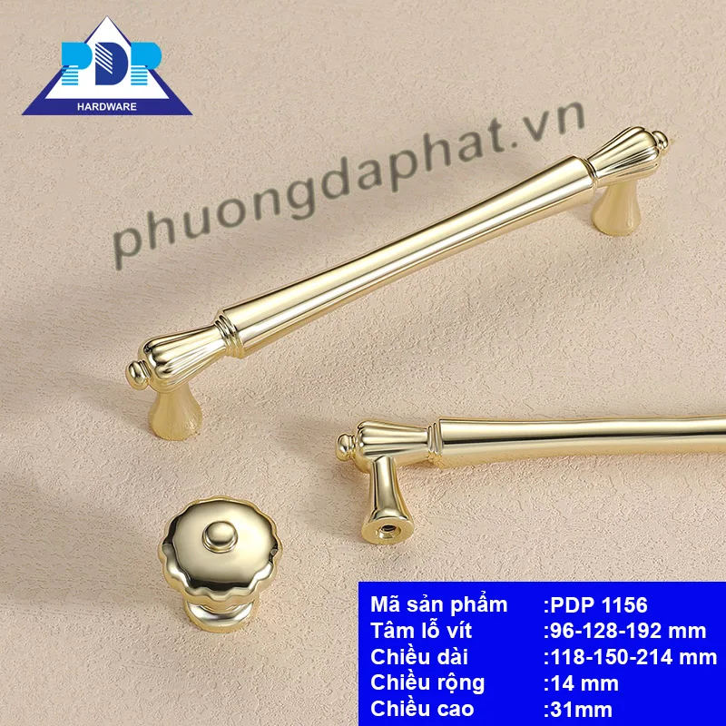 Tay Nắm Tủ Tân Cổ Điển có chi tiết đẹp mắt được chế tác công phu với những đường cong bắt mắt