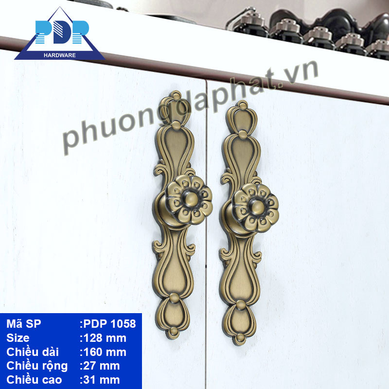 Tay Nắm Tủ với kết thúc núm độc đáo giúp nâng cao chất lượng của ngăn kéo nội thất. Những chi tiết xoắn tinh tế sẽ tô điểm vẻ đẹp đồ cổ một cách tốt nhất.