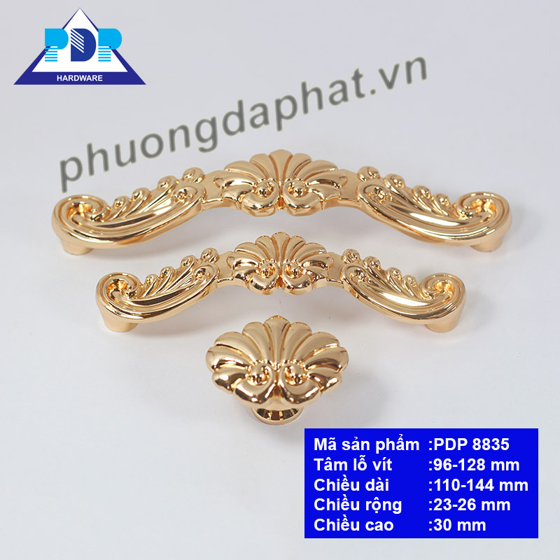 Tay Nắm Tủ Tân Cổ Điển với chi tiết được khắc họa vô cùng kỳ công đạt độ tinh xảo cao