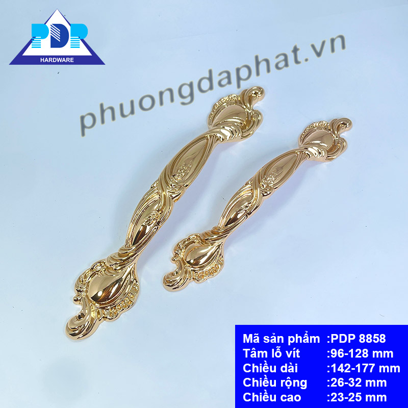 Tay Nắm Tủ Tân Cổ Điển với mọi chi tiết được khắc họa vô cùng kỳ công đạt độ tinh xảo cao