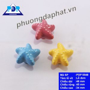 Tay Nắm Tủ Trẻ Em với thiết kế hình sao biển tràn ngập giấc mơ của trẻ em