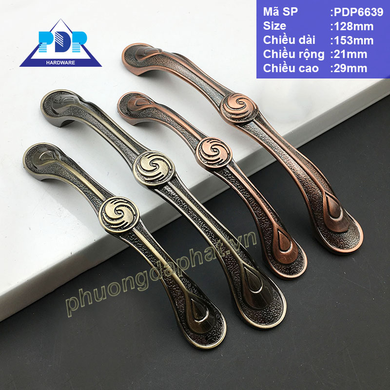 Tay nắm tủ cổ điển PDP6639