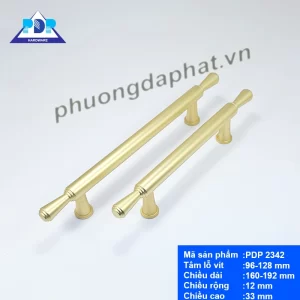 Tay nắm tủ tân cổ điển hợp kim nhôm pdp2342