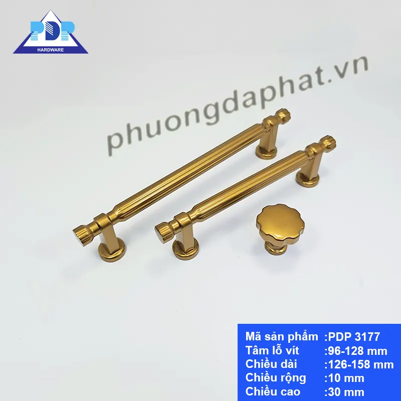 Tay Nắm Tủ Tân Cổ Điển PDP3177-1