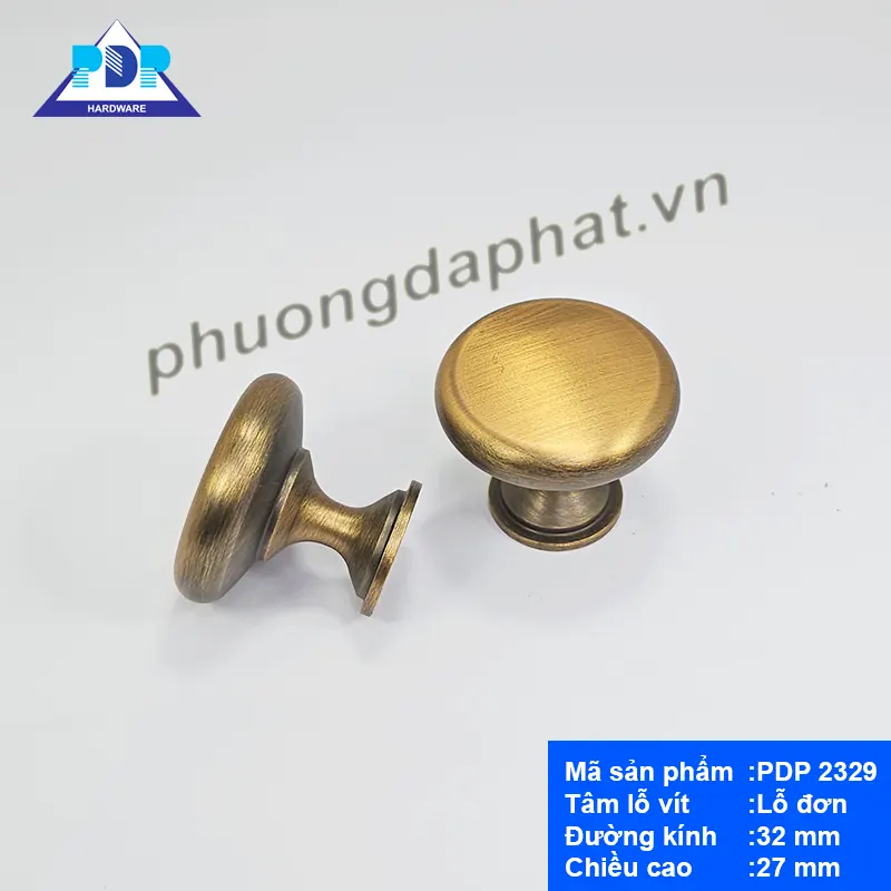 Núm Tay Nắm Tủ PDP2329