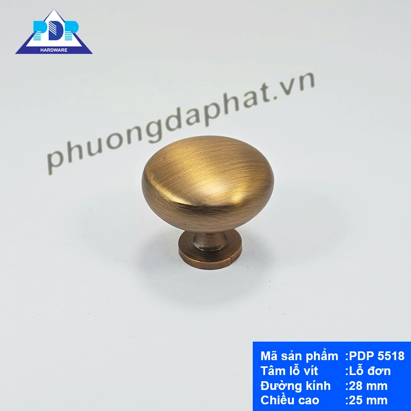 Núm Tay Nắm Tủ PDP5518