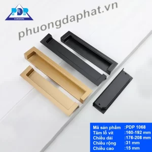 Tay Nắm Tủ Âm Hiện Đại PDP1068