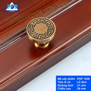 ​Núm Tay Nắm Tủ Cổ Điển PDP1526