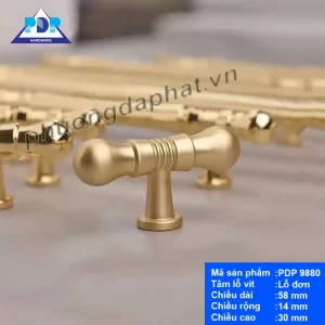 Núm Tủ Màu Vàng Xước PDP9880