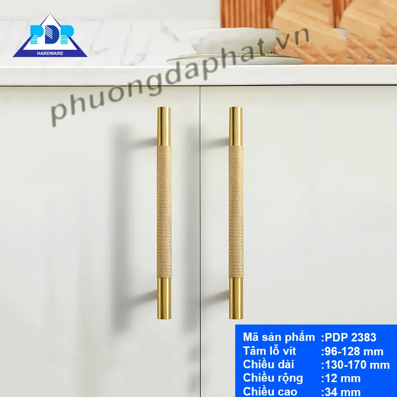 Tay Nắm Tủ Chất Liệu Đồng PDP2383-1