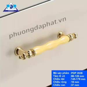 Tay Nắm Tủ Sứ Cao Cấp PDP2028-2
