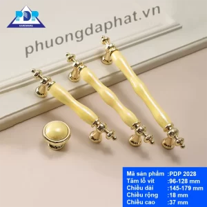 Tay Nắm Tủ Sứ Cao Cấp PDP2028 - Hình ảnh 1