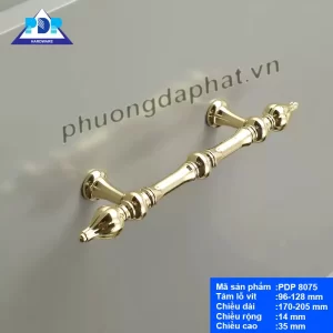 Tay Nắm Tủ Tân Cổ Điển PDP8075-1