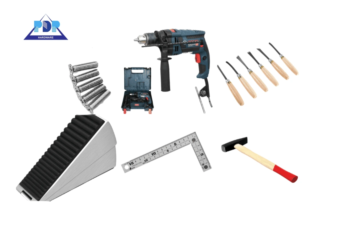 Dụng cụ cần chuẩn bị khi tháo lắp khóa cửa tay gạt