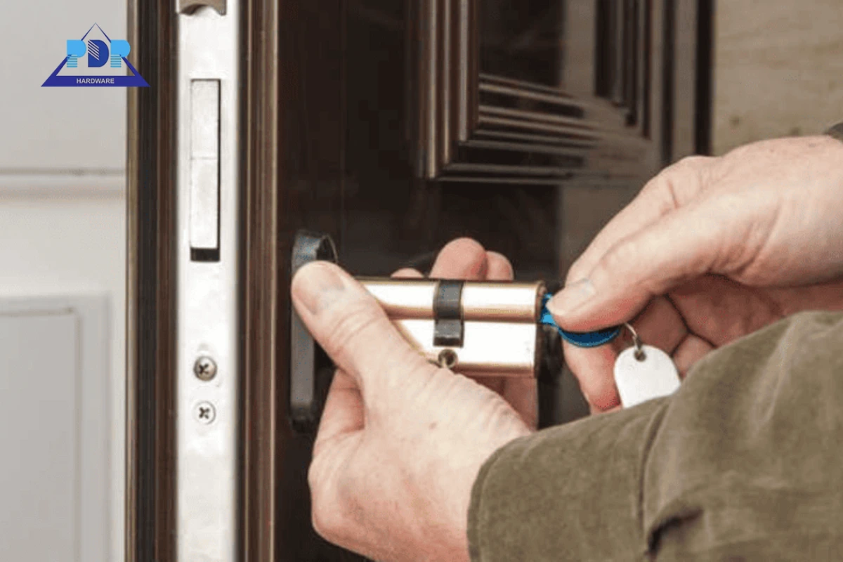 Cách lắp khóa cửa tay gạt đúng chuẩn, chắc chắn