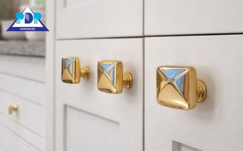 Núm tủ phong cách hiện đại cho tủ bếp và tủ trang trí