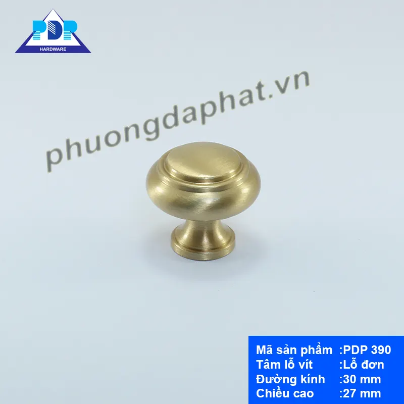 num-tu-dong-cao-cap-pdp390 Núm Tủ Đồng Cao Cấp PDP390