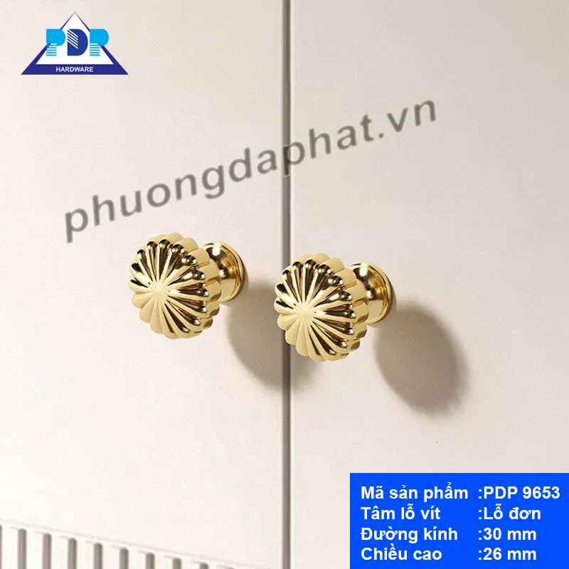 Núm Tủ Vàng Bóng PDP9653