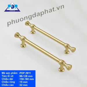 Tay Nắm Tủ Hợp Kim Kẽm PDP2911