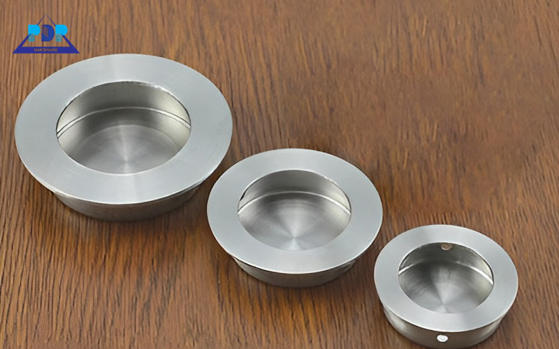 Tay nắm âm tủ quần áo dạng tròn